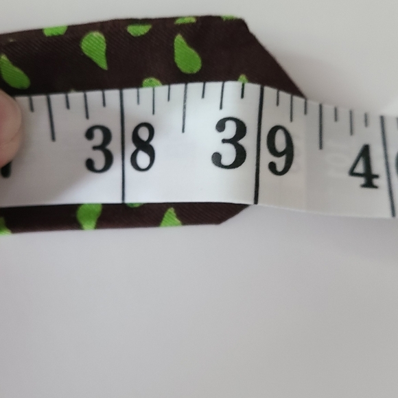 J.‎ Crew 100% Silk belt Brown green size s m - Picture 5 of 6